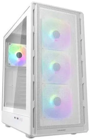 COUGAR CGR-2GA5W-RGB White Mini ITX / Micro ATX / ATX Computer Cases COUGAR CGR-2GA5W-RGB White Mini ITX / Micro ATX / ATX Computer Cases