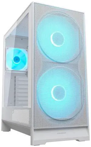 COUGAR 385VA40.0002 CGR-5VA4W-RGB White Mini ITX / Micro ATX / ATX / CEB Computer Cases COUGAR 385VA40.0002 CGR-5VA4W-RGB White Mini ITX / Micro ATX / ATX / CEB Computer Cases