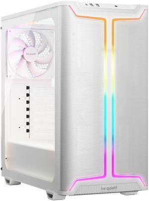 be quiet! PURE Base 501 DX BGW77 White ABS / Steel / Tempered Glass ATX Mid Tower Cases (Computer Cases - ATX Form)