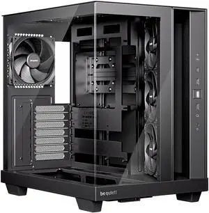 be quiet! Light Base 500 Black Light Base 500 Black Black ABS / Steel / Tempered Glass ATX / M-ATX / Mini-ITX support BTF MB case