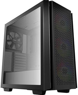 Deepcool CG560 R-CG560-BKAAE4-G-1 Black ABS / SPCC / Tempered Glass ATX Mid Tower Computer Case