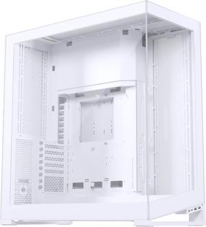 Phanteks NV9, Showcase Full-Tower Chassis, High Airflow Performance, Integrated D/A-RGB Lighting, Seamless Tempered Glass Design, 11x 140mm Fan Positions, Matte White