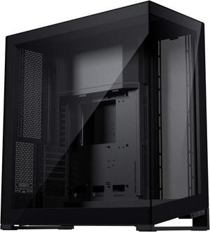 Phanteks NV9, Showcase Full-Tower Chassis, High Airflow Performance, Integrated D/A-RGB Lighting, Seamless Tempered Glass Design, 11x 140mm Fan Positions, Black