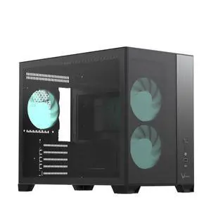 Formula V Line Air Mesh G6 Plus Mid-Tower PC Case, Front-Mounted PSU Compact Design, Pre-Installed Triple ARGB Fans, Top 360mm Radiator Support, USB 3.0 & Gen 2 Type-C, High Airflow Mesh Front Formula V Line Air Mesh G6 Plus Mid-Tower PC Case, Front-Mounted PSU Compact Design, Pre-Installed Triple ARGB Fans, Top 360mm Radiator Support, USB 3.0 & Gen 2 Type-C, High Airflow Mesh Front