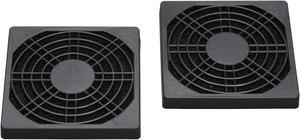 Bgears Fan Filter 80mm Fan filter with easy removable cover and washable foam filter (2 pieces Pack)
