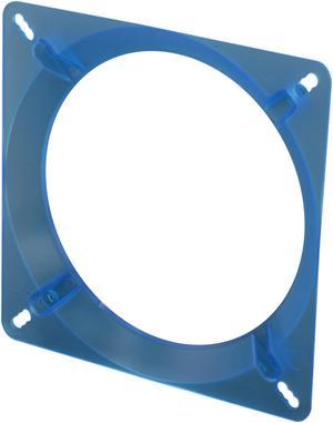 Fan Adapter 140mm-Blue, 140 to 120mm fan adapter UV Blue