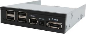 USB2.0/Firewire/e-SATA Combo Internal HUB Panel