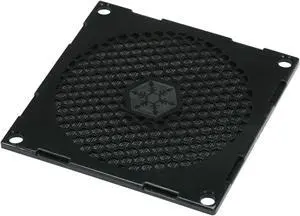 Silverstone FF81B 80mm Fan Filter with Grill (Black)