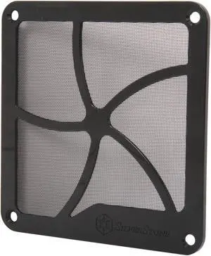 Silverstone SST-FF122 120mm Fan Filter with Magnet (Black)