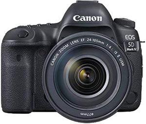 Canon EOS 5D Mark IV DSLR Camera with 24-105mm f/4L II Lens (International Model)