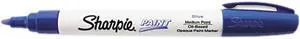 Sharpie Permanent Paint Marker, Medium Point, Blue, Each - SAN34903