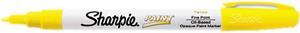 Permanent Paint Marker, Fine Point, Yellow