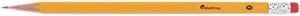 Universal Economy Woodcase Pencil, HB #2, Yellow Barrel, 144/Box, PK - UNV55144
