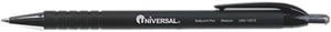 UNIVERSAL Comfort Grip Ballpoint Retractable Pen Black Ink Medium Dozen 15510