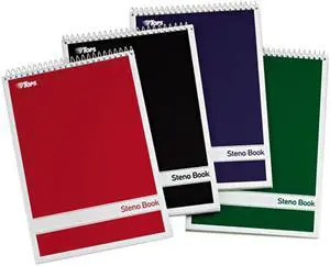 Tops Book,Steno,6x9,Gregg,Ast 80220