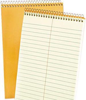Ampad Spiral Steno Book Gregg 6 x 9 15 lb Green Tint 80 Sheets 25274