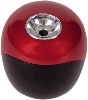 Ipoint Ball Battery Sharpener Red/Black 3w x 3d x 3 1/3h 15570