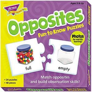 Fun to Know Puzzles, Opposites