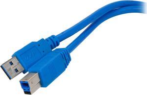 NEXIN USB 3.0 A Male to B Male 5 Feet - USB 3 Cable, USB 3.0 A to B Cable  (USB30-5-AB)