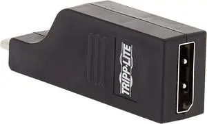Tripp Lite U444-000-DP4K6B USB-C to DisplayPort Vertical Adapter (M/F)