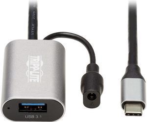 Tripp Lite USB-C Active Extension Cable - USB-C to USB-A (M/F), USB 3.1 Gen 1, Data Only, 16 ft. (5 m) (U330-05M-C2A)