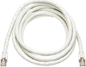 TRIPP LITE N272-010-WH 10 ft. Cat 8 White Shielded 25G/40G Certified Snagless Shielded S/FTP Ethernet Cable (RJ45 M/M), PoE