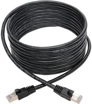 StarTech.com 9ft Black Cat6a Shielded Patch Cable Cat6a Ethernet Cable 9 ft  Cat 6a STP Cable Snagless RJ45 Ethernet Cord 9 ft Category 6a Network Cable  for Docking Station Network Device Notebook