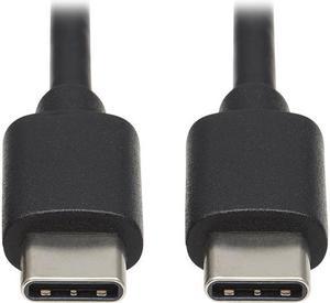 USB-C Cable (M/M) - USB 2.0, Thunderbolt 3, 60W PD Charging, Black, 3 ft. (0.9 m)