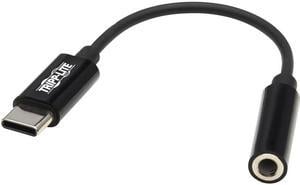 Tripp Lite USB-C to 3.5 mm Headphone Jack Adapter (U437-001)