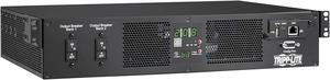 Tripp Lite PDUMNH32HVAT2 7.4kW 200-240V Single-Phase ATS/Monitored PDU - 16 C13 & 2 C19 Outlets, Dual IEC 309 32A Blue Inputs, 3 m Cords, 2U, TAA