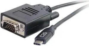 C2G 26895 USB-C to VGA Video Adapter Cable (6 Feet, 1.82 Meters)