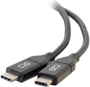 C2G 28829 USB-C Cable - USB-C 2.0 Male to Male Cable (5A Charging) (10 Feet, 3.04 Meters)