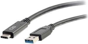 C2G 28833 USB 3.0 USB-C to USB-A Cable M/M, Black (USB IF Certified) (10 Feet, 3.04 Meters)