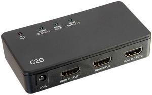 2x HDMI female Audio/Video Splitters