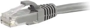 C2G 50885 50 ft. Cat6a Snagless Unshielded (UTP) Ethernet Network Patch Cable - Gray