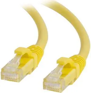 C2G 50752 14 ft. Cat6a Snagless Unshielded (UTP) Ethernet Network Patch Cable - Yellow