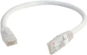 C2G 50760 1 ft. Cat6a Snagless Unshielded (UTP) Ethernet Network Patch Cable - White