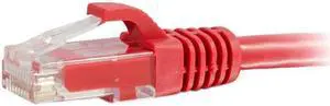 C2G 50811 20 ft. Cat6a Snagless Unshielded (UTP) Ethernet Network Patch Cable - Red
