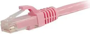 C2G 50864 10 ft. Cat6a Snagless Unshielded (UTP) Ethernet Network Patch Cable - Pink