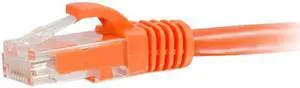 C2G 50852 35 ft. Cat6a Snagless Unshielded (UTP) Ethernet Network Patch Cable - Orange