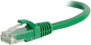 C2G 50789 12 ft. Cat6a Snagless Unshielded (UTP) Ethernet Network Patch Cable - Green