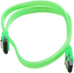 Link Depot SATA-L0.5-UVG 1.58 ft. UV Green Latch Serial ATA Cable
