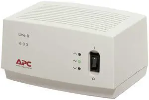APC LE600 6.5 feet 4 Outlets 680 Joules Line-R 600VA Automatic Voltage Regulator APC LE600 6.5 feet 4 Outlets 680 Joules Line-R 600VA Automatic Voltage Regulator