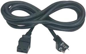 APC Model AP9873 8.20 ft. IEC 320 C19 to NEMA 5-20P Power Cord