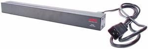 APC Rack Mount PDU, Basic 200V-230V/16A, (12) Outlets, 1U Horizontal Rackmount (AP9565)