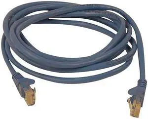 Belkin A3L791-10-BLU-S 10 ft. Cat 5E Blue RJ45 CAT5e Patch Cable, Snagless Molded