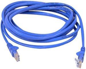 Belkin A3L791-03-BLU 3 ft. Cat 5E Blue RJ45 Network Cable