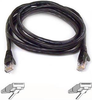 Belkin A3L980-10-BLK-S 10 ft. Cat 6 Black Network Cable