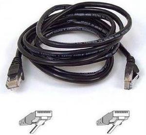 Belkin A3L980-20-BLK-S 20 ft. Cat 6 Black Network Cable