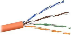 Belkin A7J304-1000-ORG 1000 ft. Cat 5E Orange Network Cable
